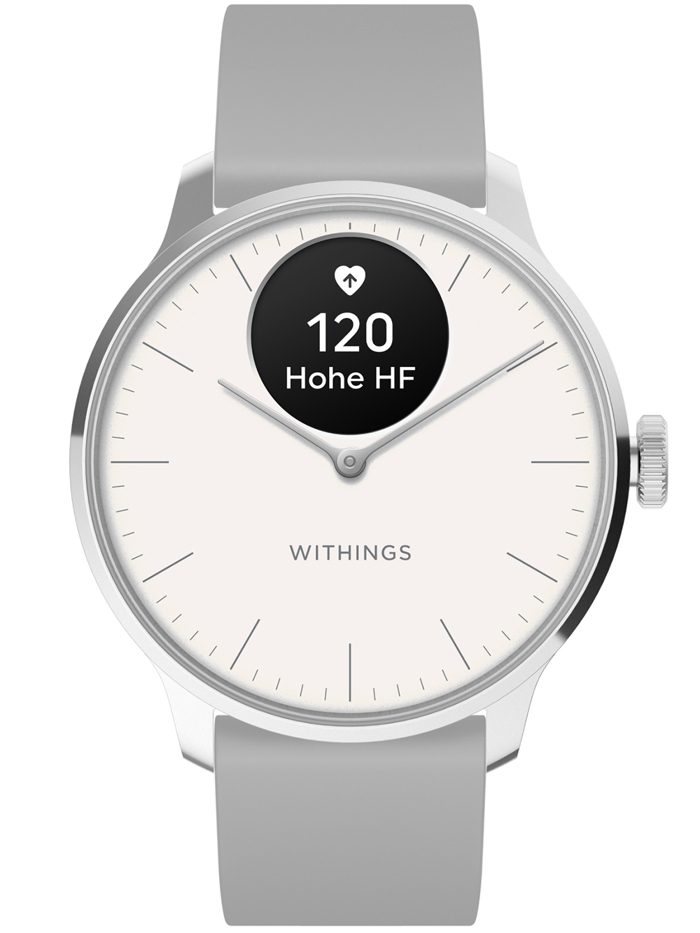 Withings ScanWatch Light Smartwatch Epanafortizomenis Batarias me Ggri Kaoutsouk Louraki HWA11-model 3-All-Int